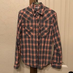 Long sleeve Arizona Jean button down dress shirt